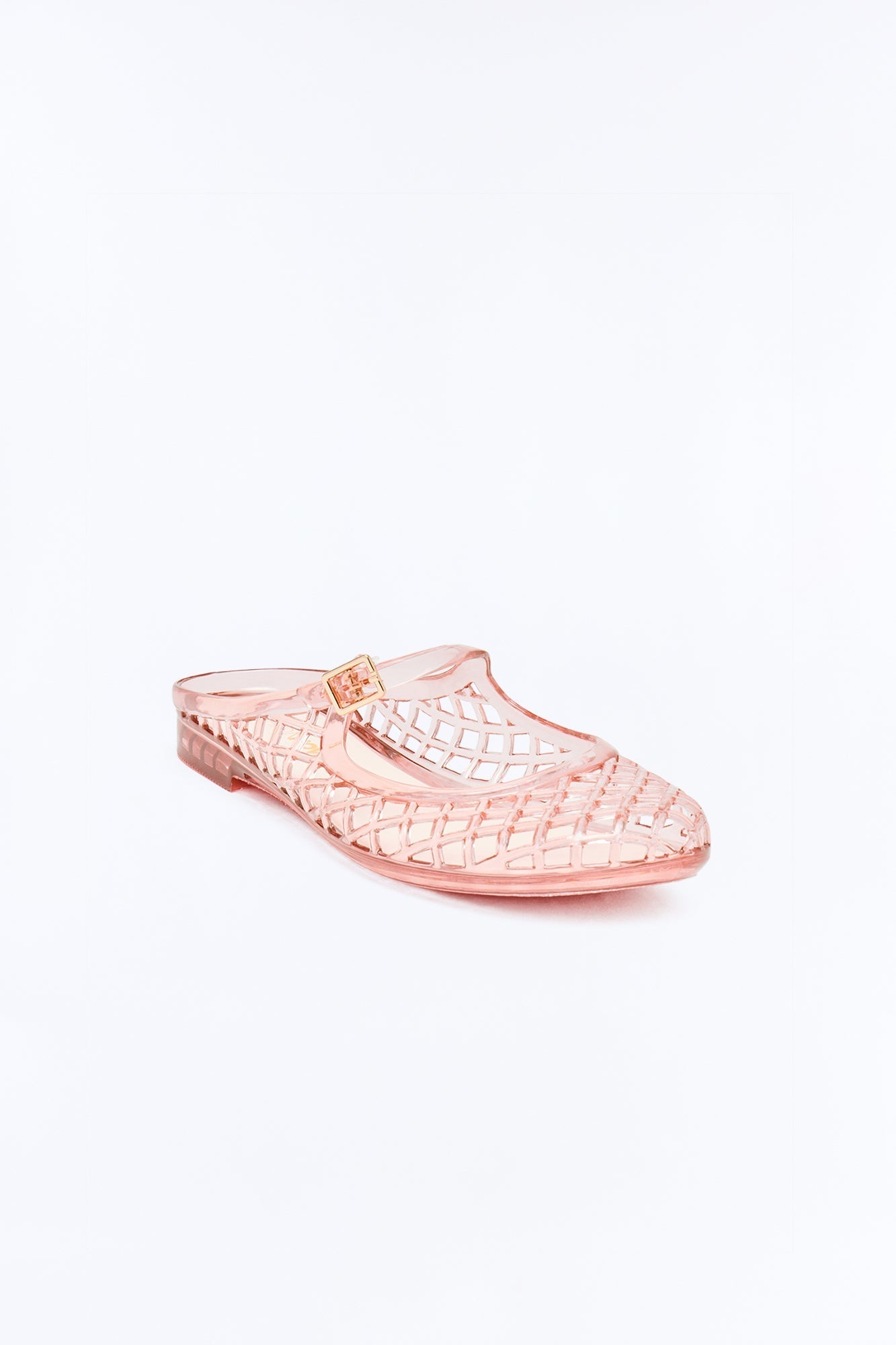 Apricot Jelly Flats - Nude