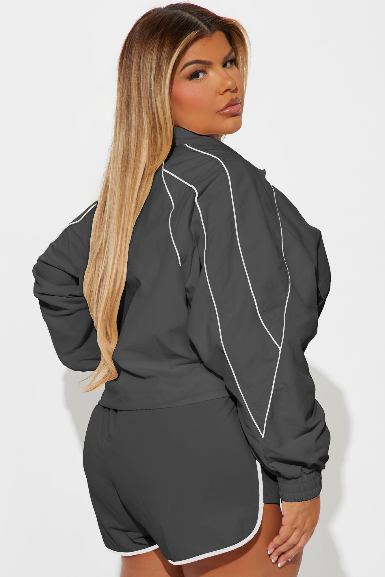 Keep Your Cool Windbreaker - Charcoal