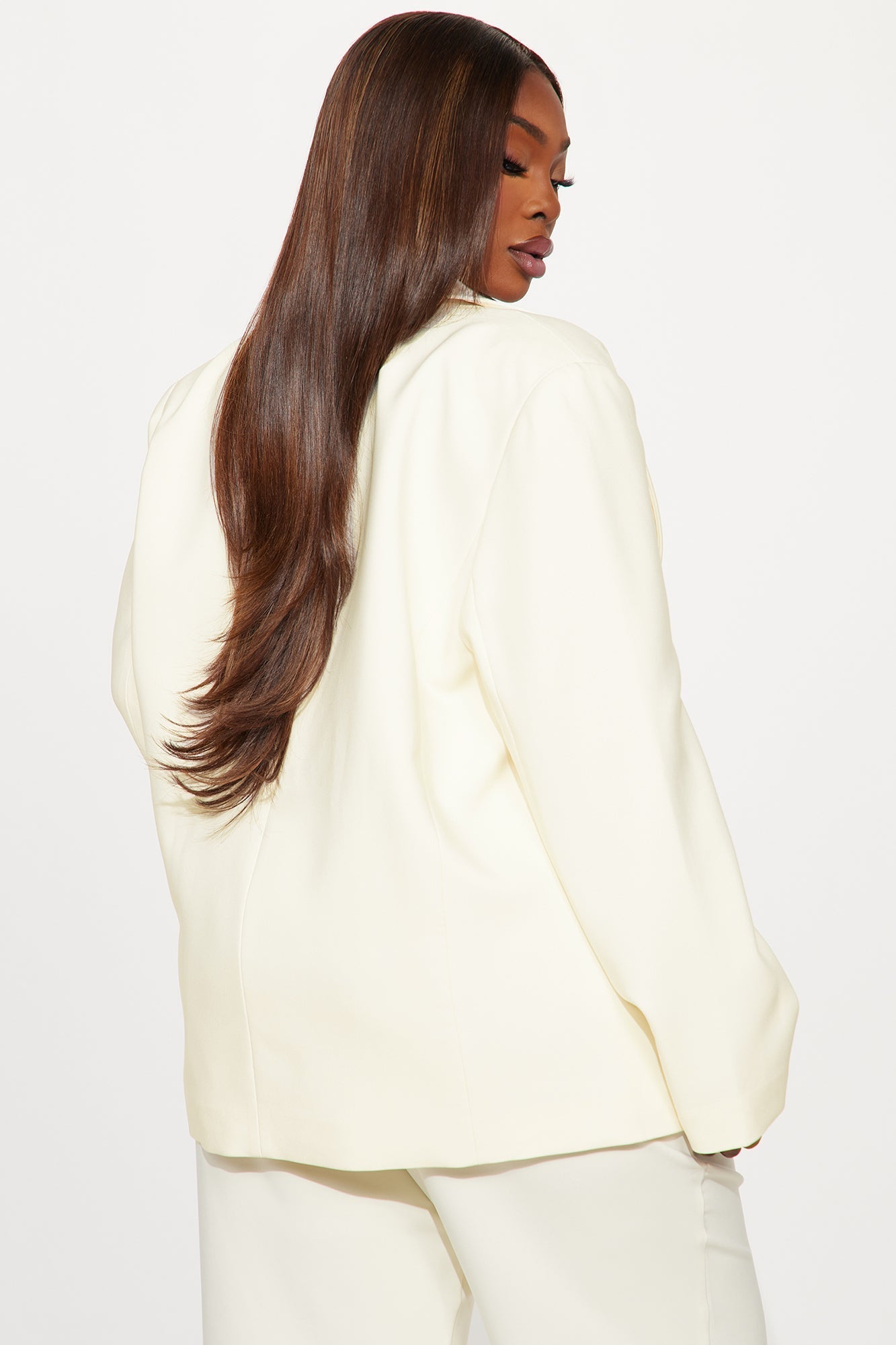 The Janet Blazer - Cream