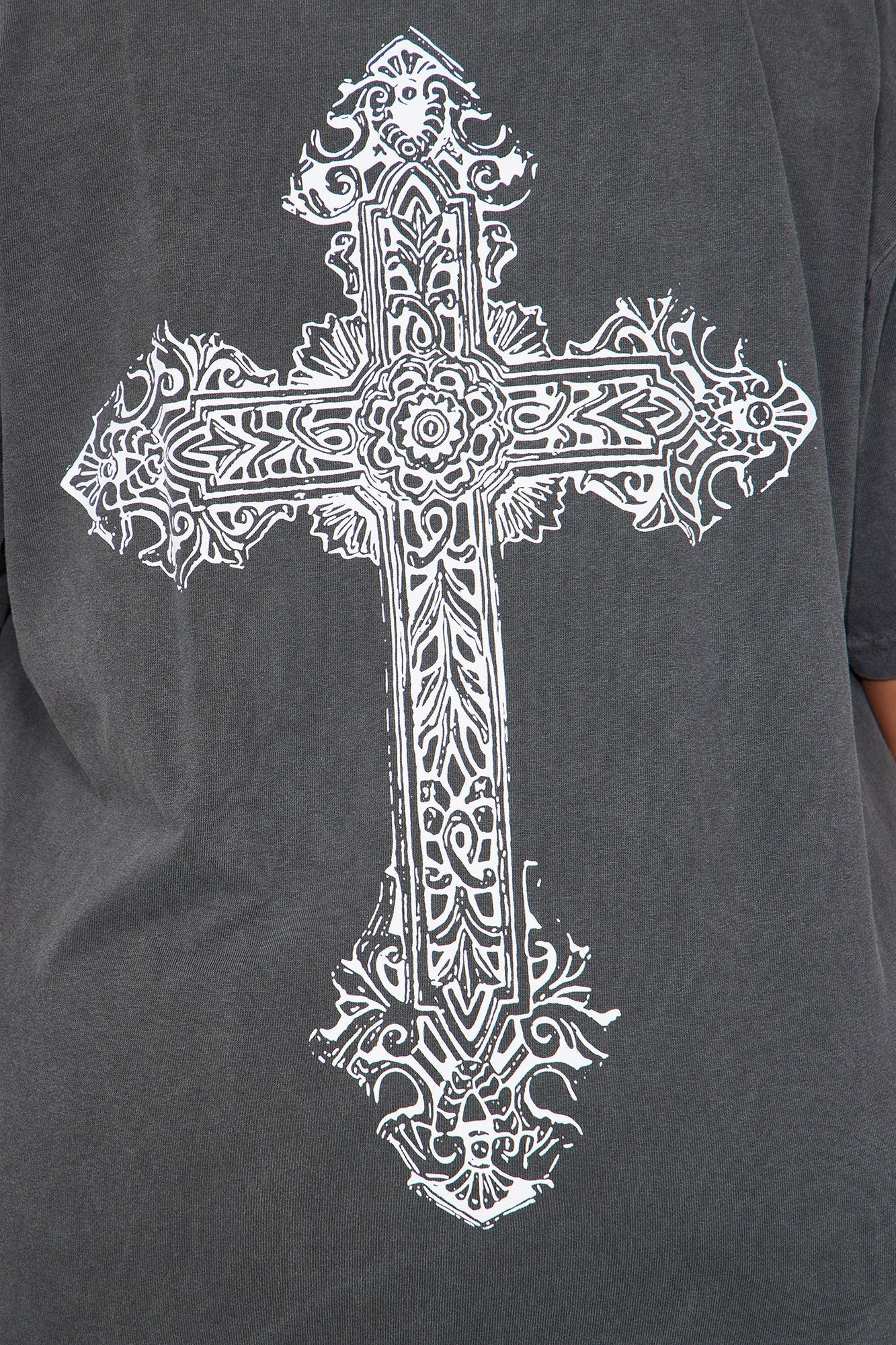God's Plan Over Mine Washed Tee - Black Wash