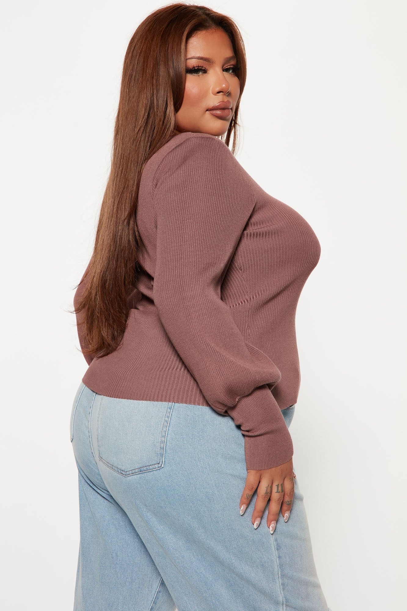 Higher Love Sweater - Brown
