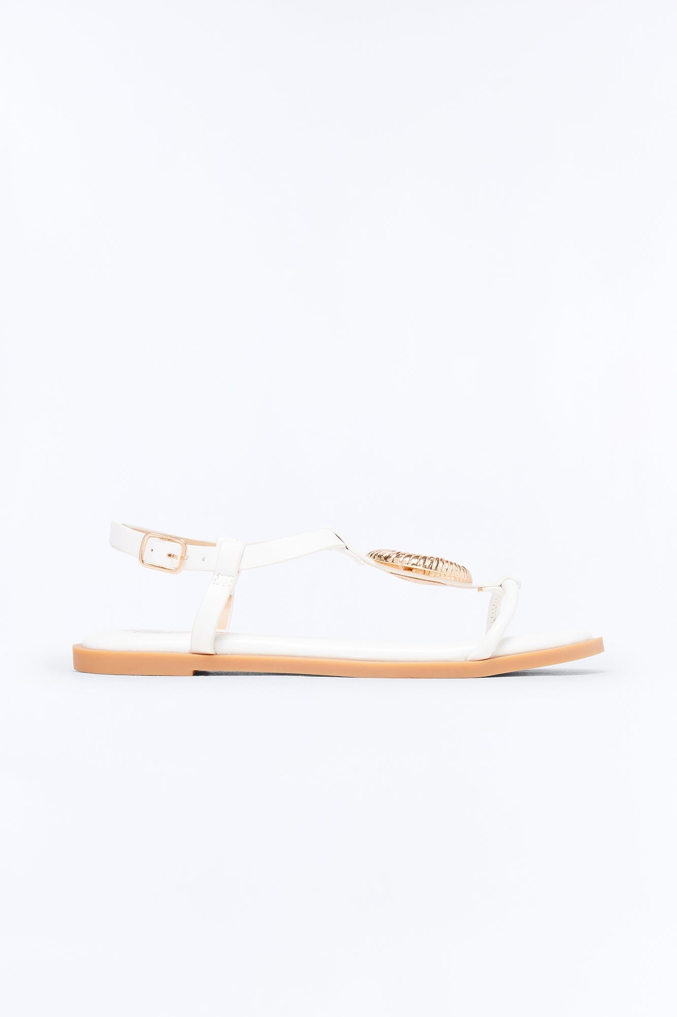 Avida Shell Sandals - White