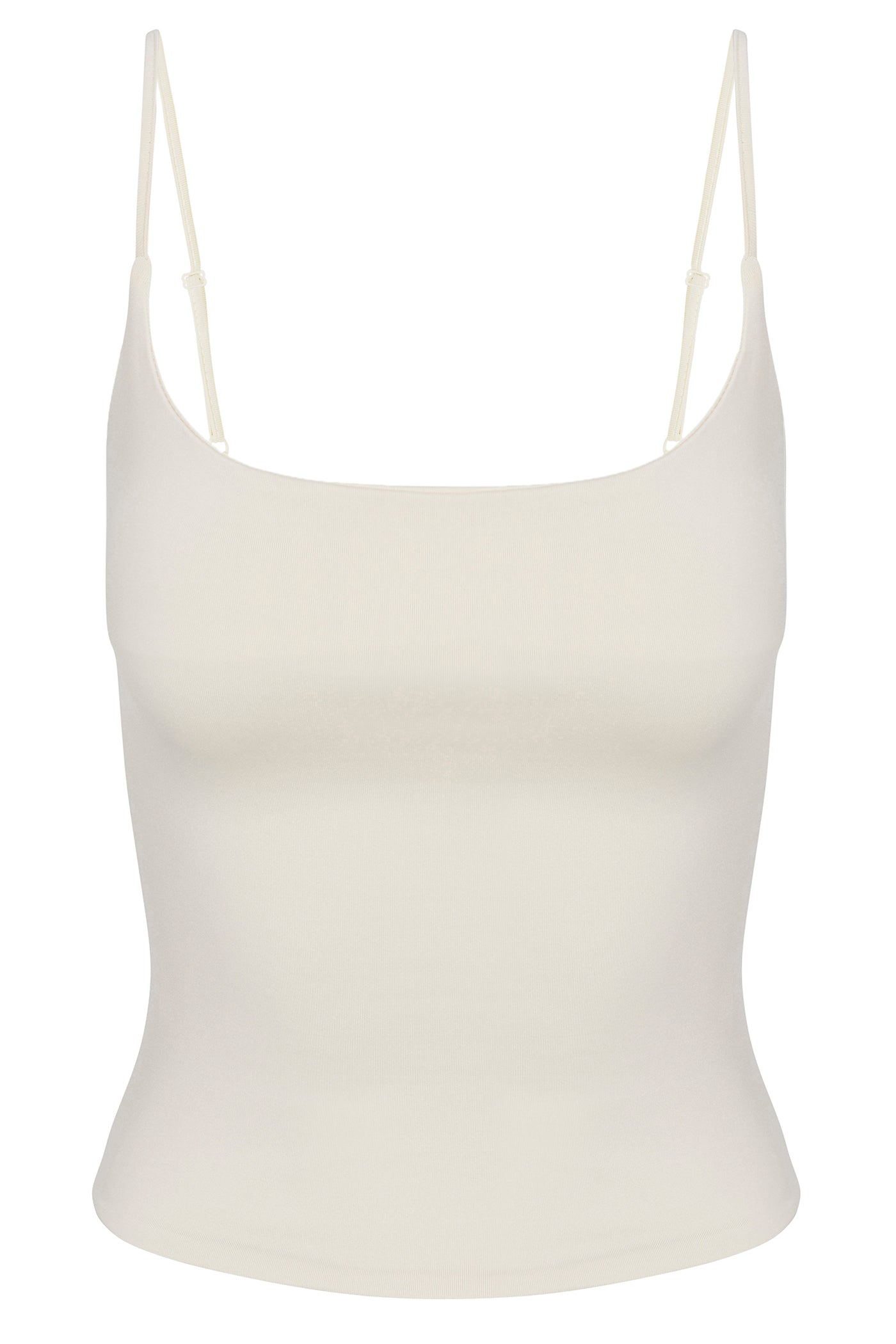 Contour Double Lined Cami Top - Bone
