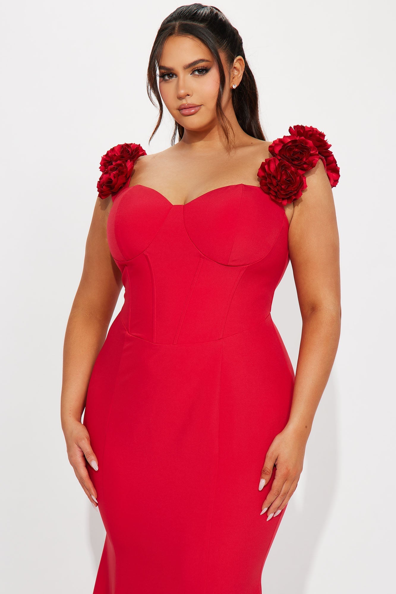 Rosie Maxi Dress - Red