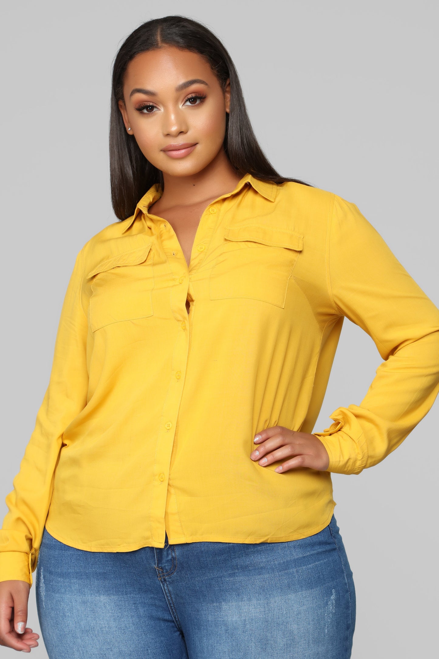 You Better Work Shirt II - Mustard