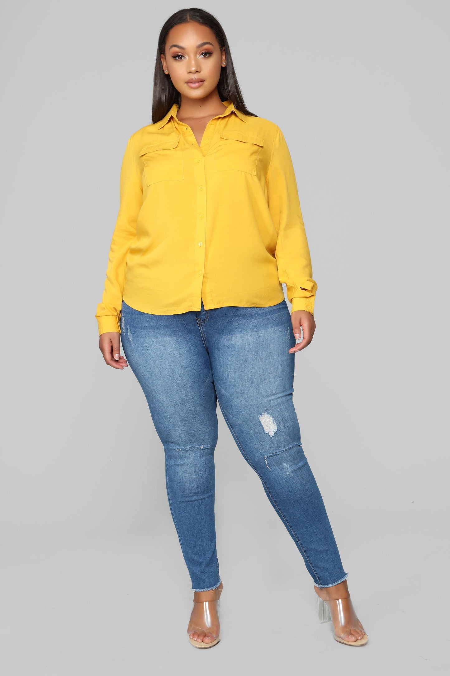 You Better Work Shirt II - Mustard