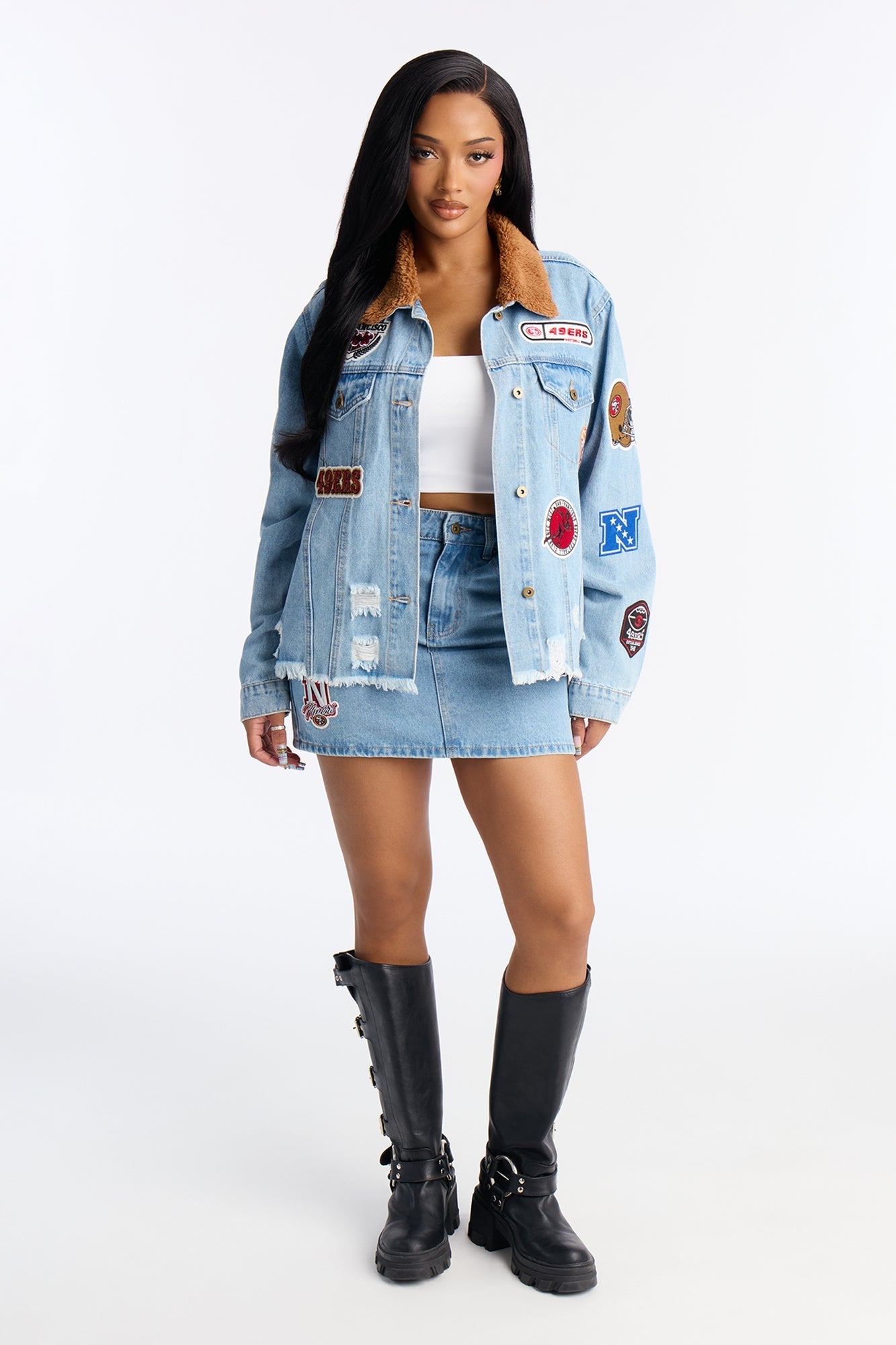 NFL 49ers Denim Jacket - Denim