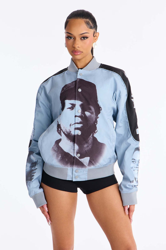 Boyz N The Hood Jumbo Jacket - Grey