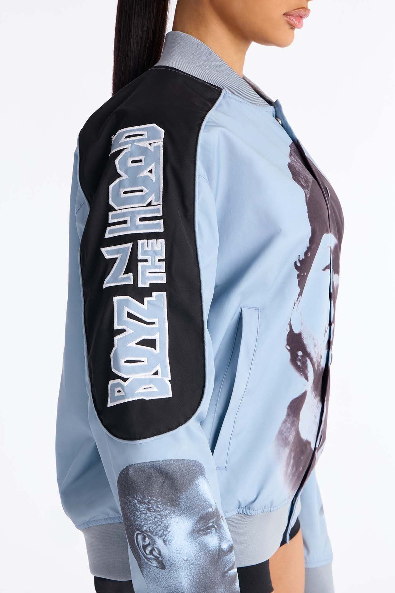 Boyz N The Hood Jumbo Jacket - Grey
