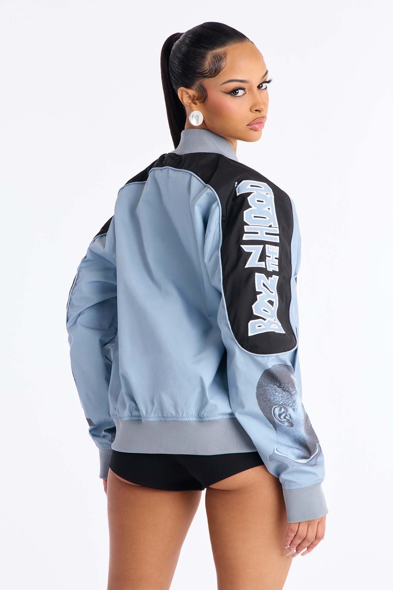 Boyz N The Hood Jumbo Jacket - Grey
