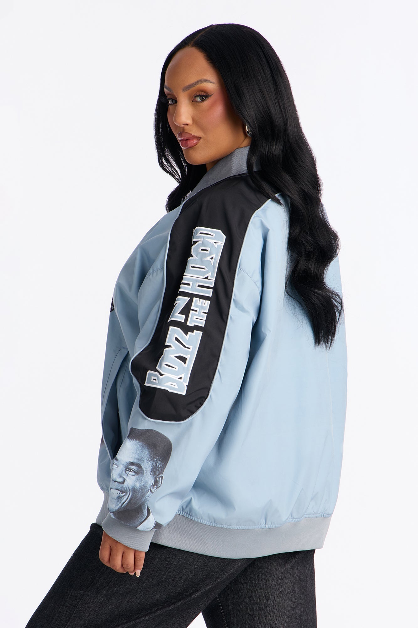 Boyz N The Hood Jumbo Jacket - Grey