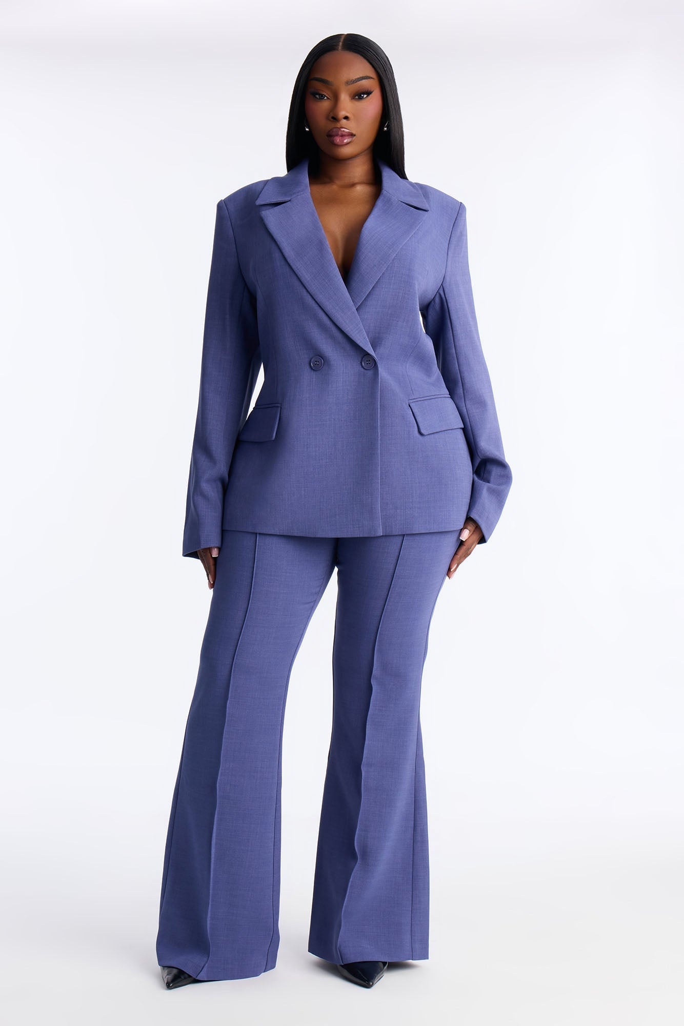 Jessica Double Breasted Blazer - Navy