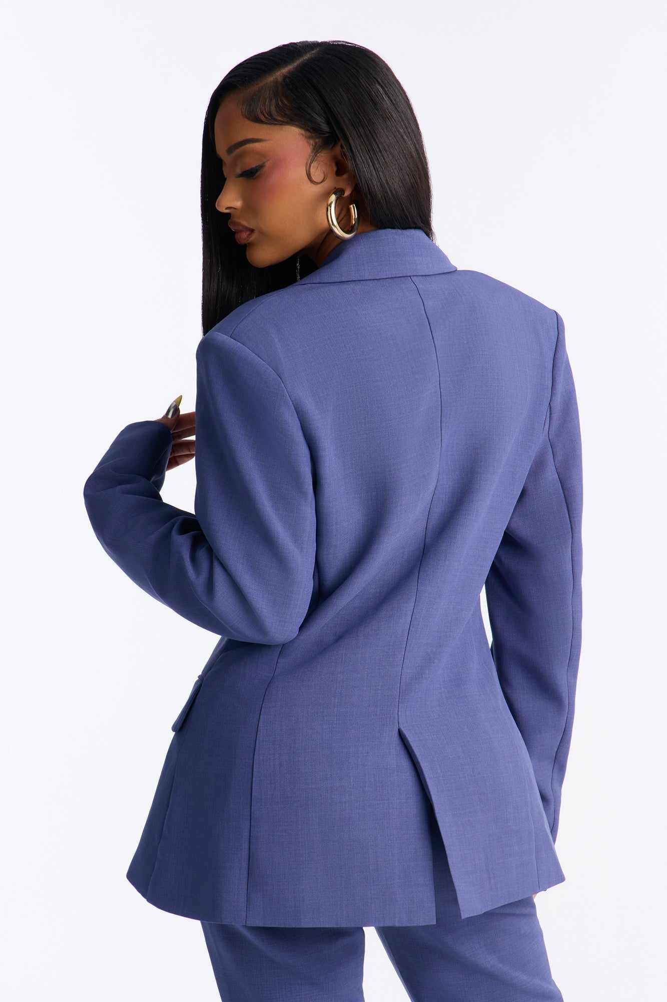 Jessica Double Breasted Blazer - Navy