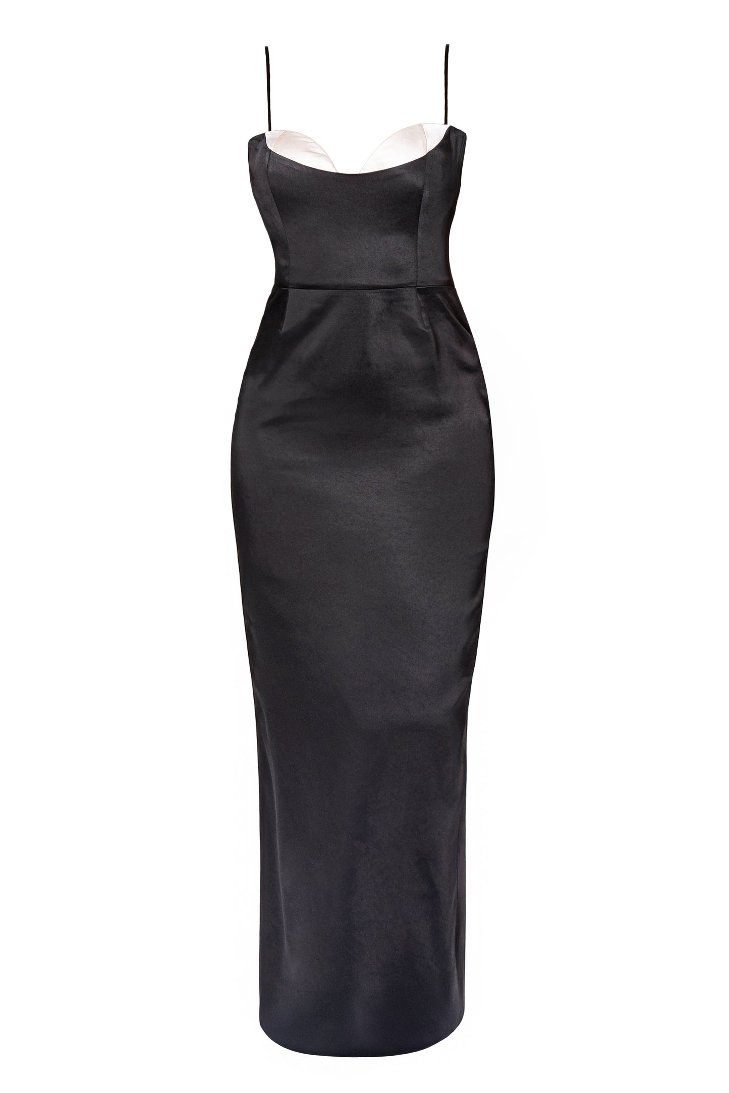Black Moment In Time Maxi Dress